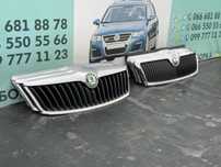 Решітка радіатора переднього бампера шкода октавія а5 skoda octavia a5