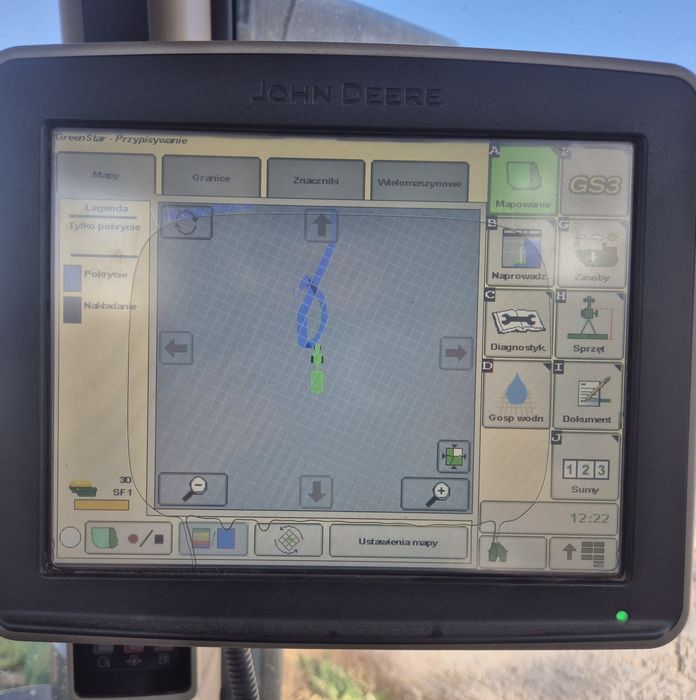 Kompletna Nawigacja Rolnicza JD GreenStar Monitor 2630 SF3000