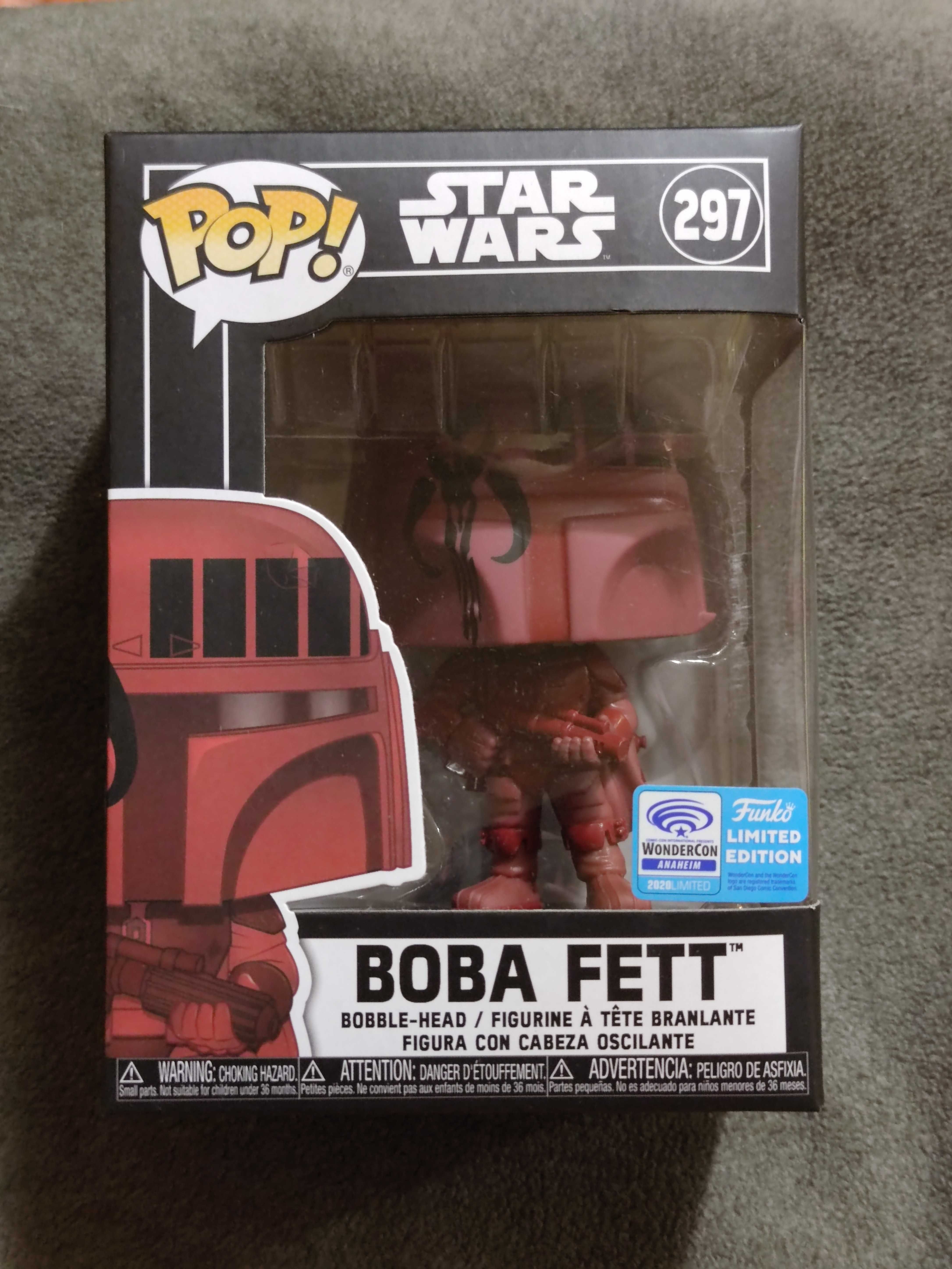 Funko Pop - Star Wars 297 - Boba Fett (Wondercon, red)