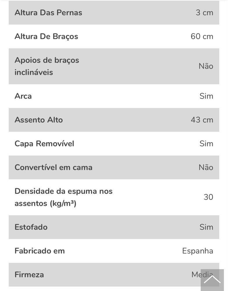 Vendo sofa com chase longue