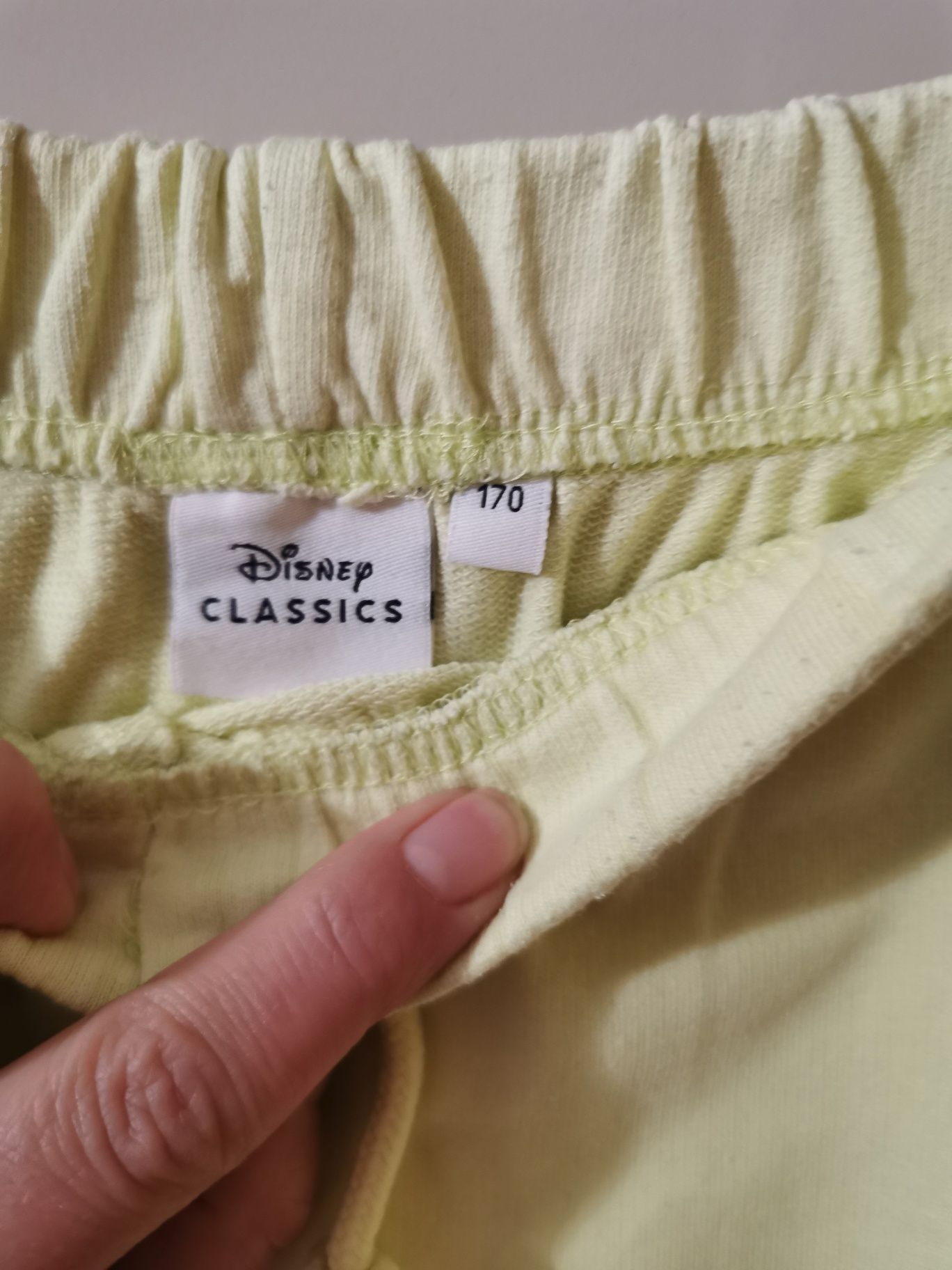Spodenki krótkie materiałowe 170 Stitch Pepco dziewczynka żółte