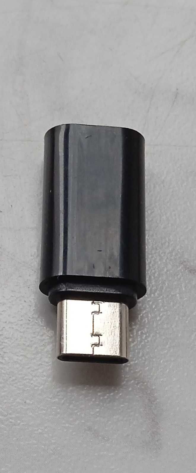 Konwerter do słuchawek mini jack 3,5 mm do micro USB C