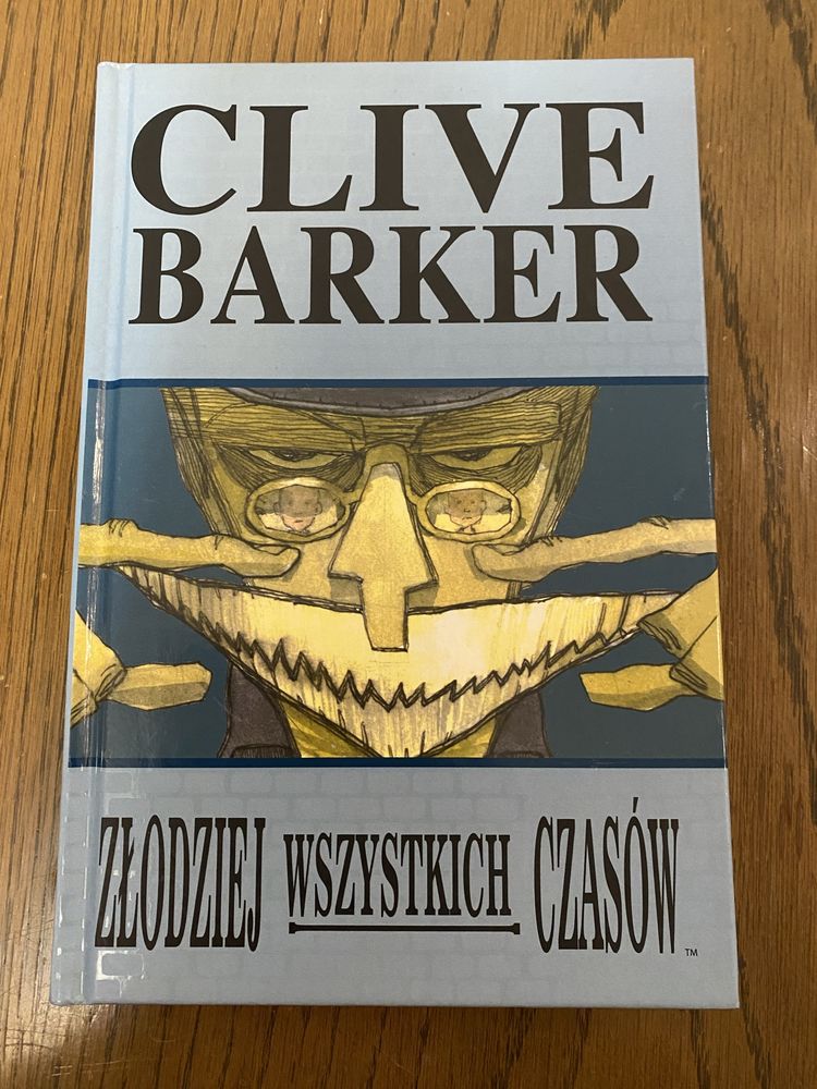 Komiks Złodziej wszystkich czasów Obrazy Grozy wyd.1 Oprisko Barker