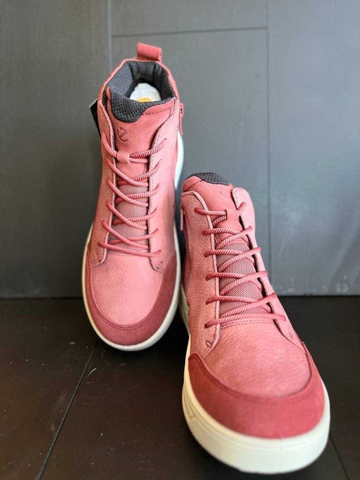 Шкіряні черевики ECCO Gore-Tex оригінал (39)