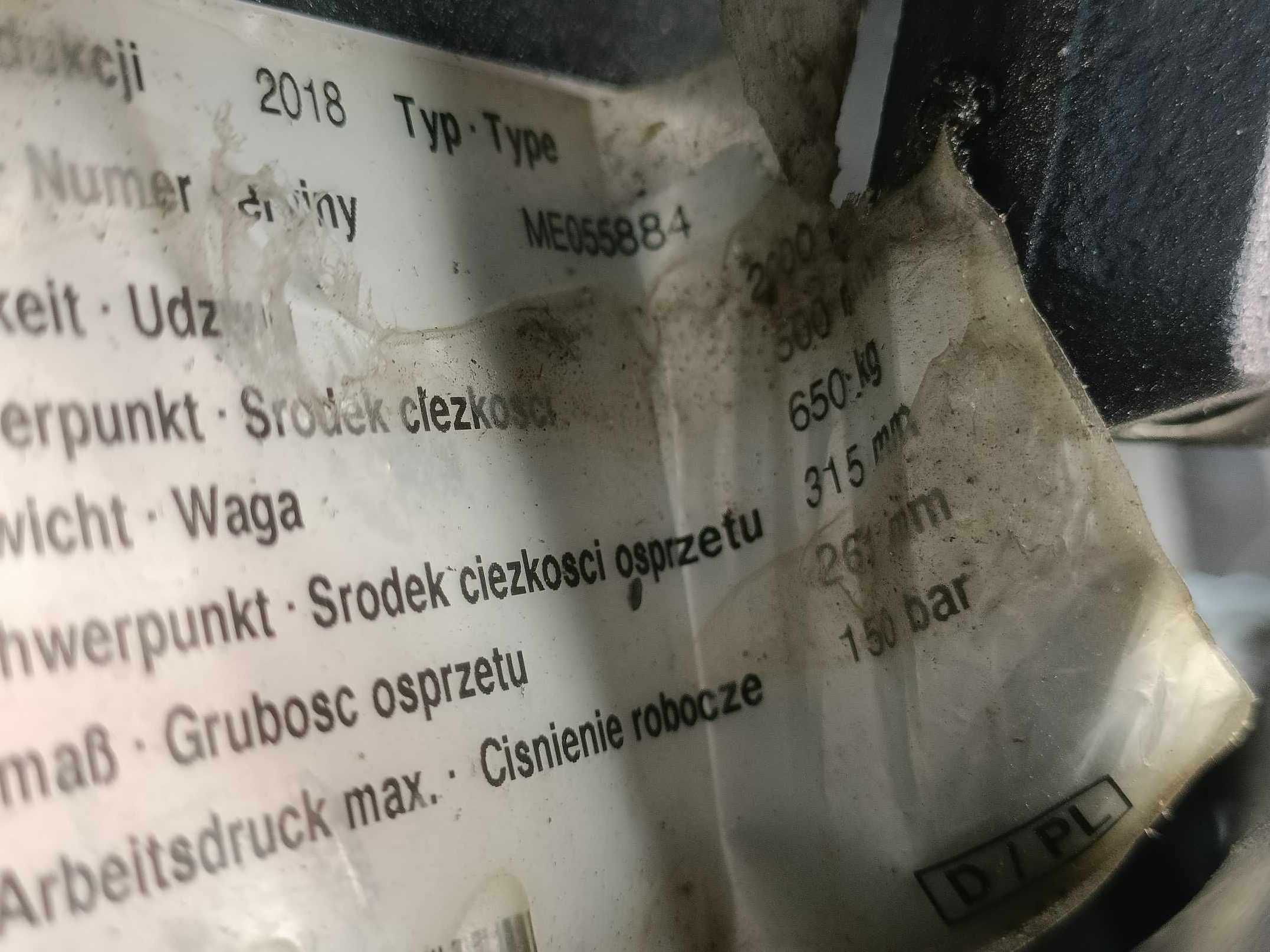 Inwerter palet Meyer 2A do wózka widlowego