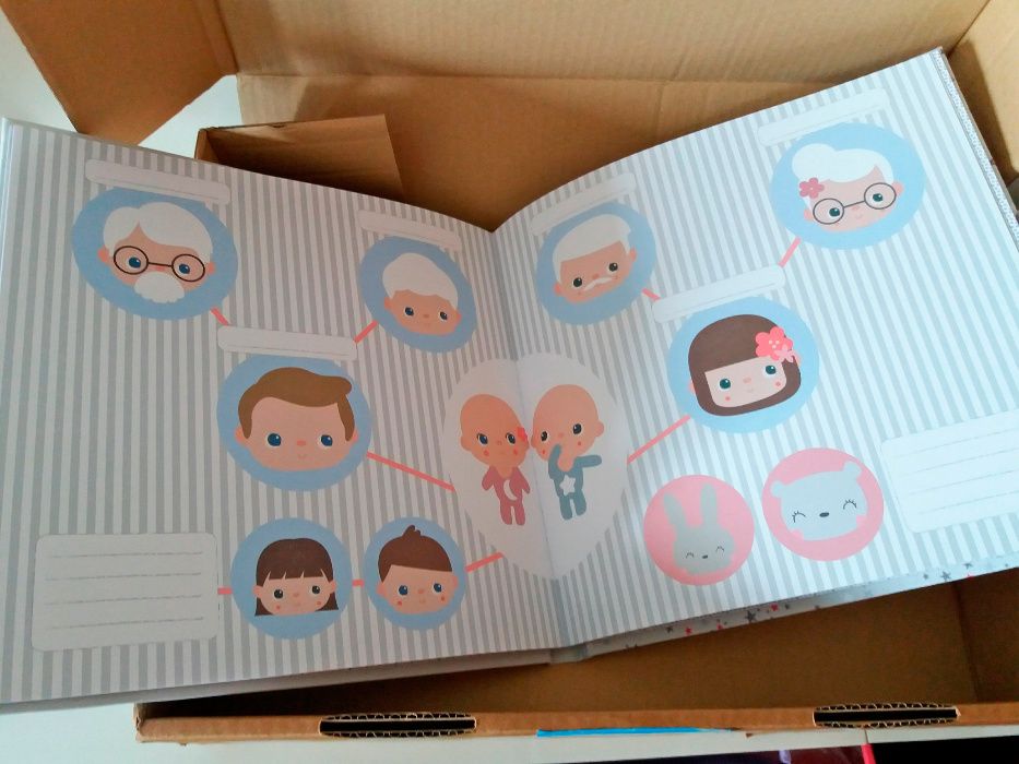 ÁLBUM de FOTOGRAFIAS Stories TUCTUC Bebé/Criança - Novo