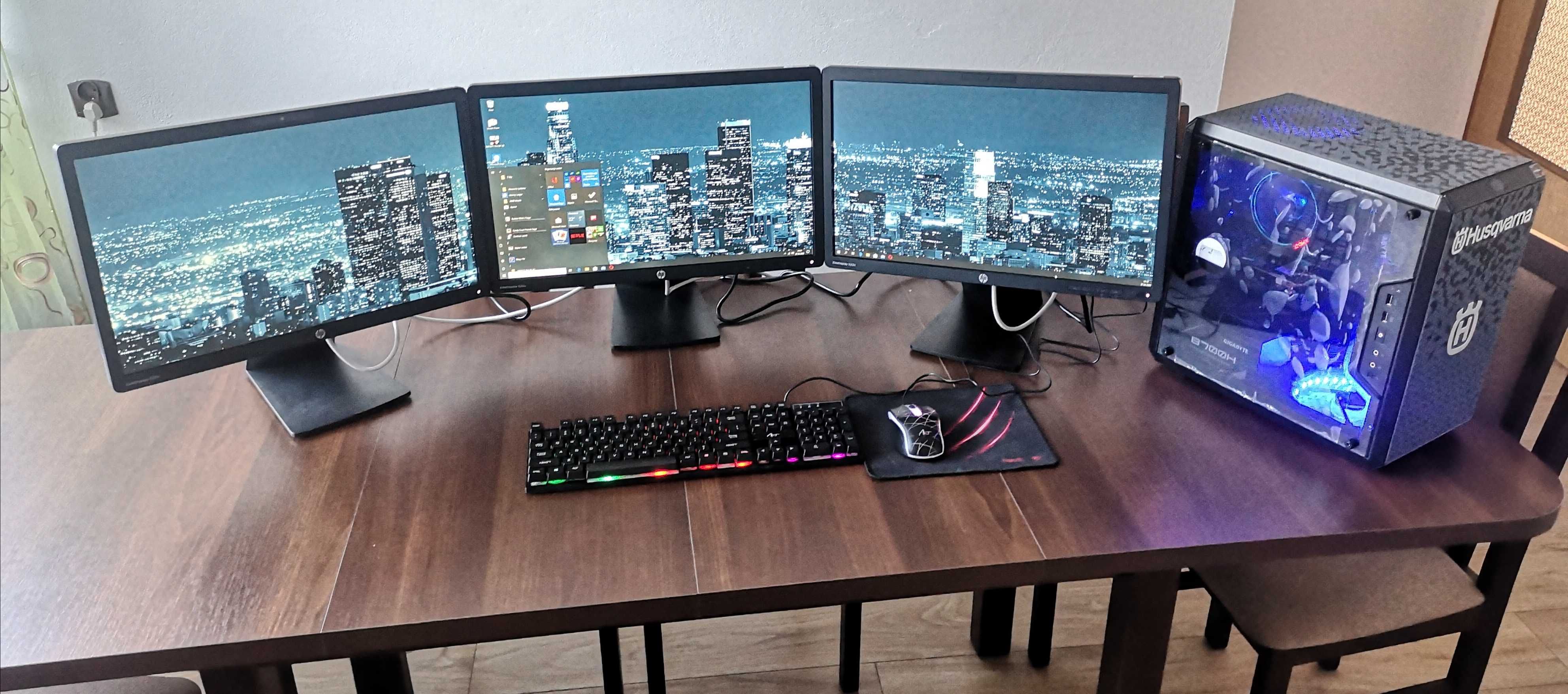 Komputer Gamingowy RTX5060, Ryzen 5 9600X, SSD, 32GB RAM W11