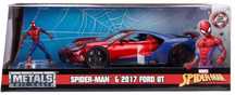 Marvel. Ford GT z figurką Spidermana. Jada Toys
