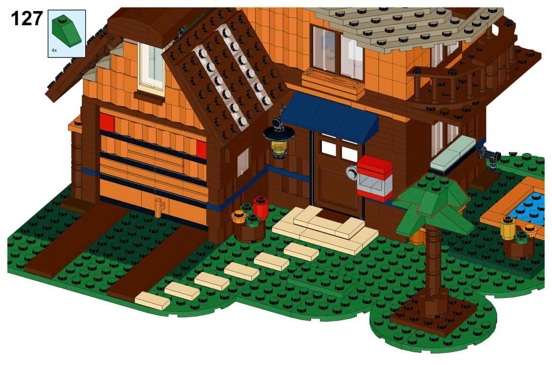 Lego 21318 Treehouse Domek na drzewie alternatywa - sama instrukcja