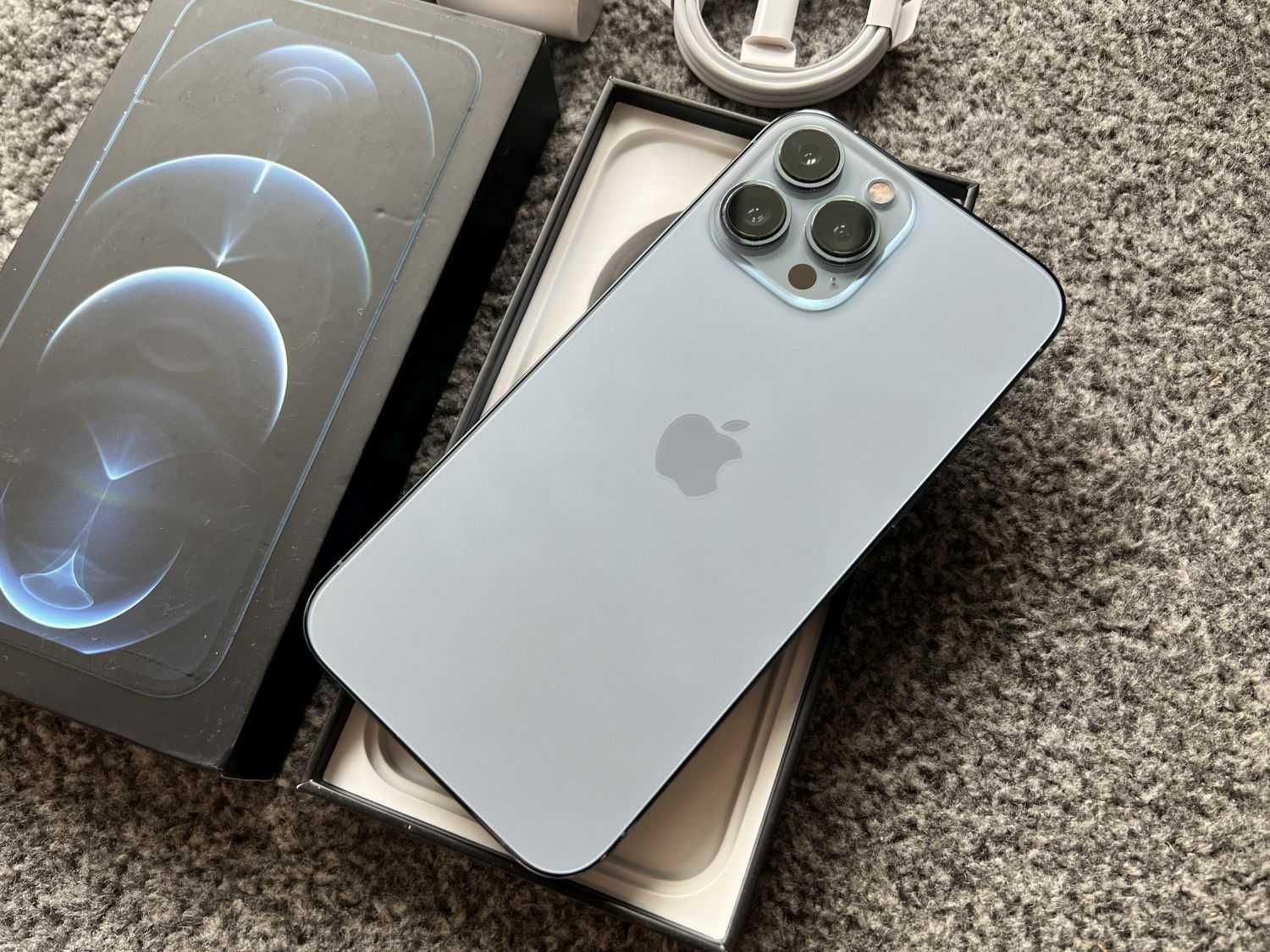 iPhone 13 Pro Max 512GB SIERRA BLUE Niebieski Bat 95% GWAR FV23%+SZKŁO