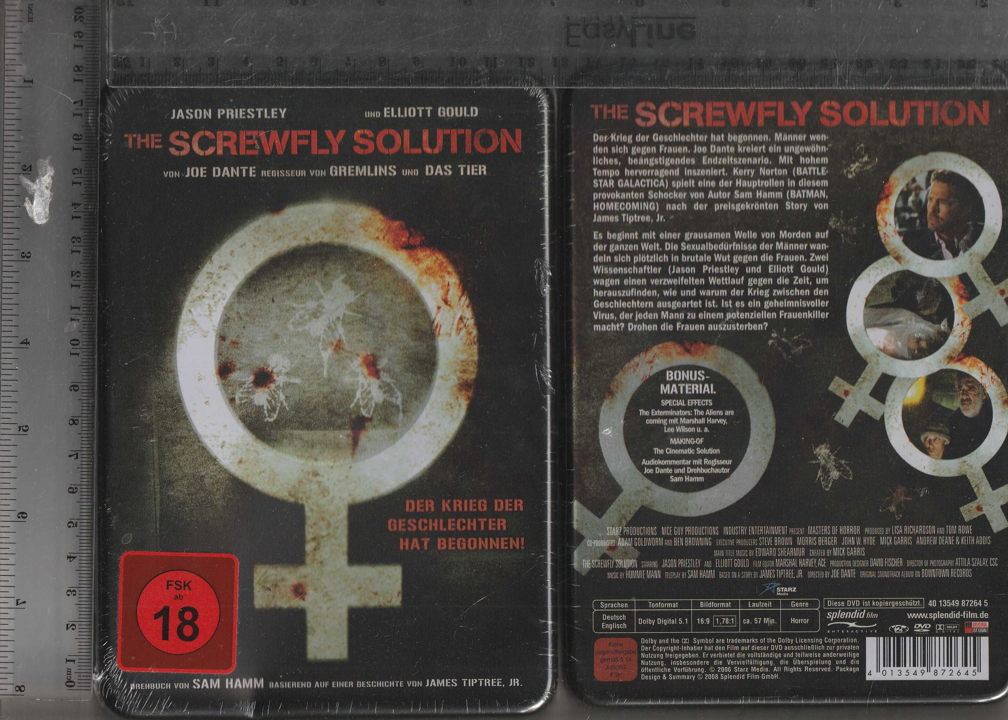 The Screwfly Solution Jason Priestley eng DVD