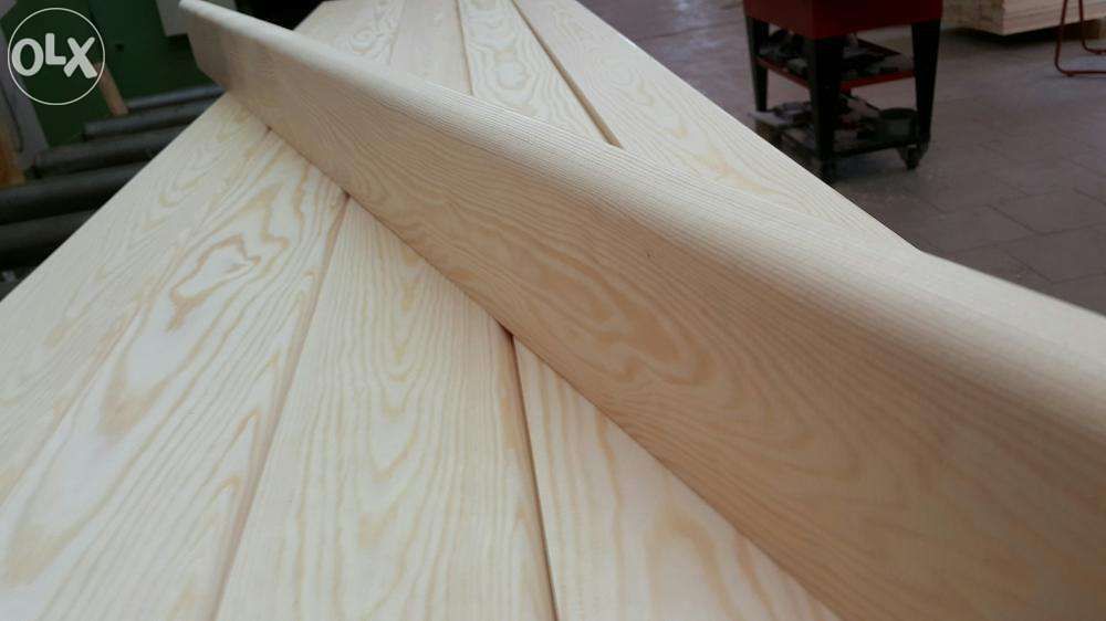 Listwy podłogowe  szerokie cokół  gladki 18x95 mm drewniane