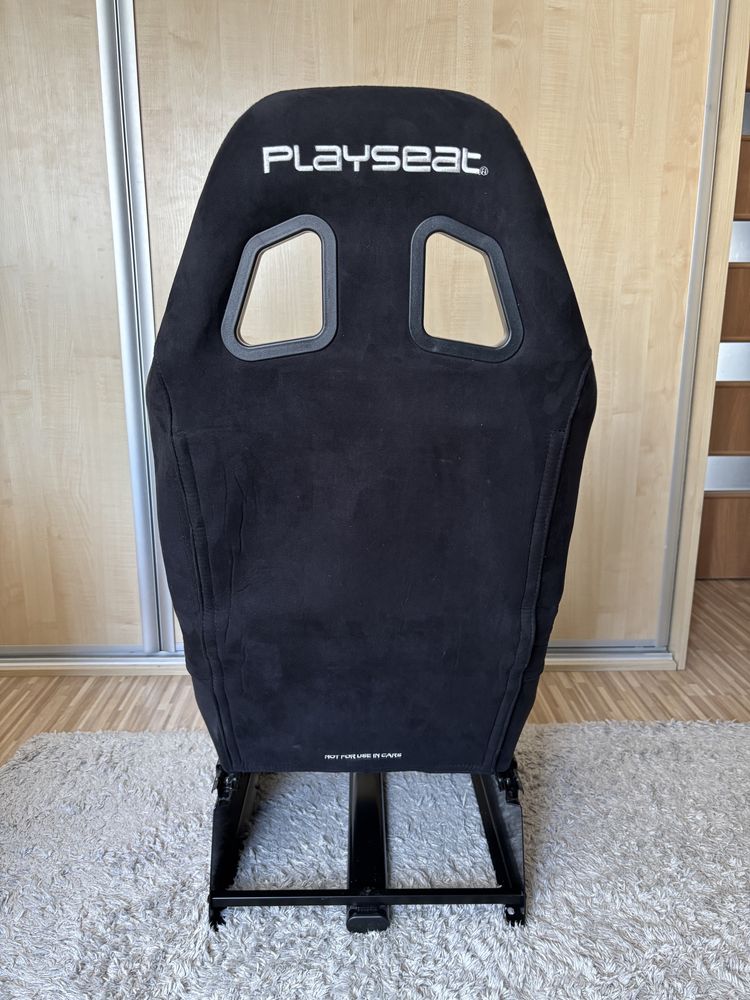 Zestaw fotel Playseat Evolution Alcantara + Playseat Seatslider sanki
