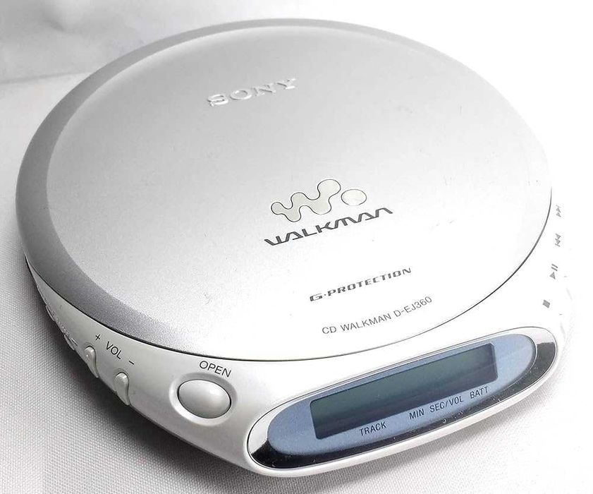 Sony Walkman D-EJ360 Portable CD Player + słuchawki stan bardzo dobry