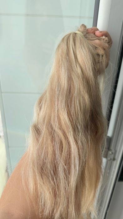 Cabelo 100% Humano no grampo