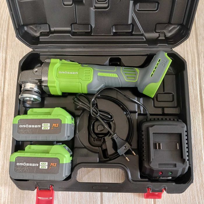 Акумуляторна болгарка Grosser GAG 122S