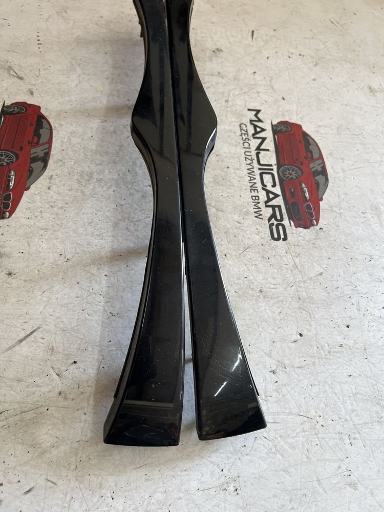 Listwy pod lampy lewa prawa bmw e46 sedan kombi black sapphire touring