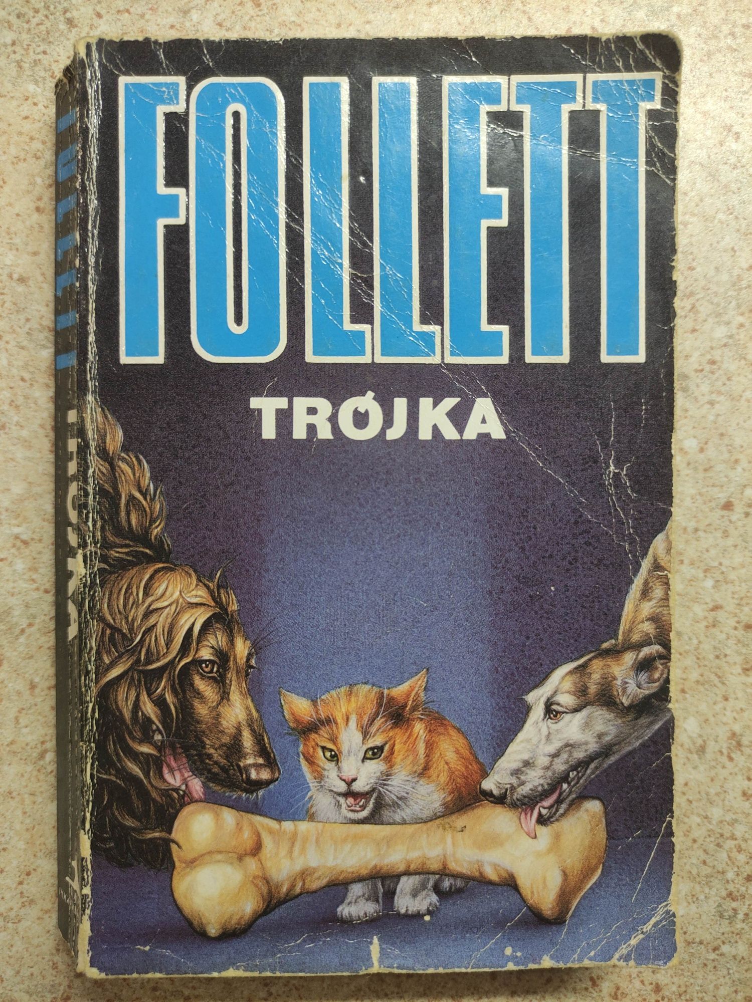 Follett TRÓJKA książka 1991r