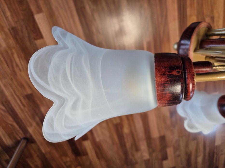 Żyrandol 3 punktowy oraz kinkiet