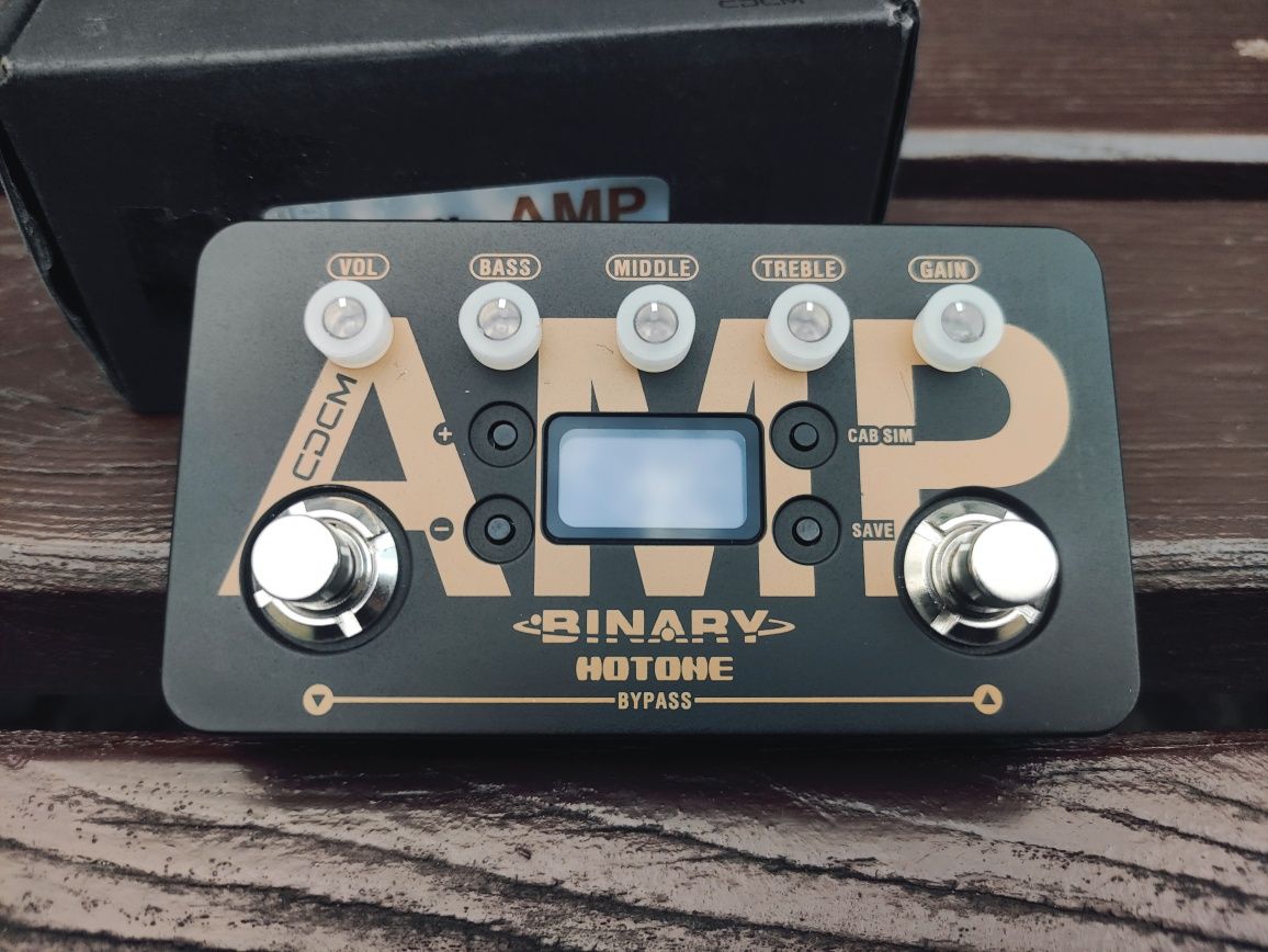 Hotone Binary Amp modeler symulator wzmacniacza ampsim cabsim