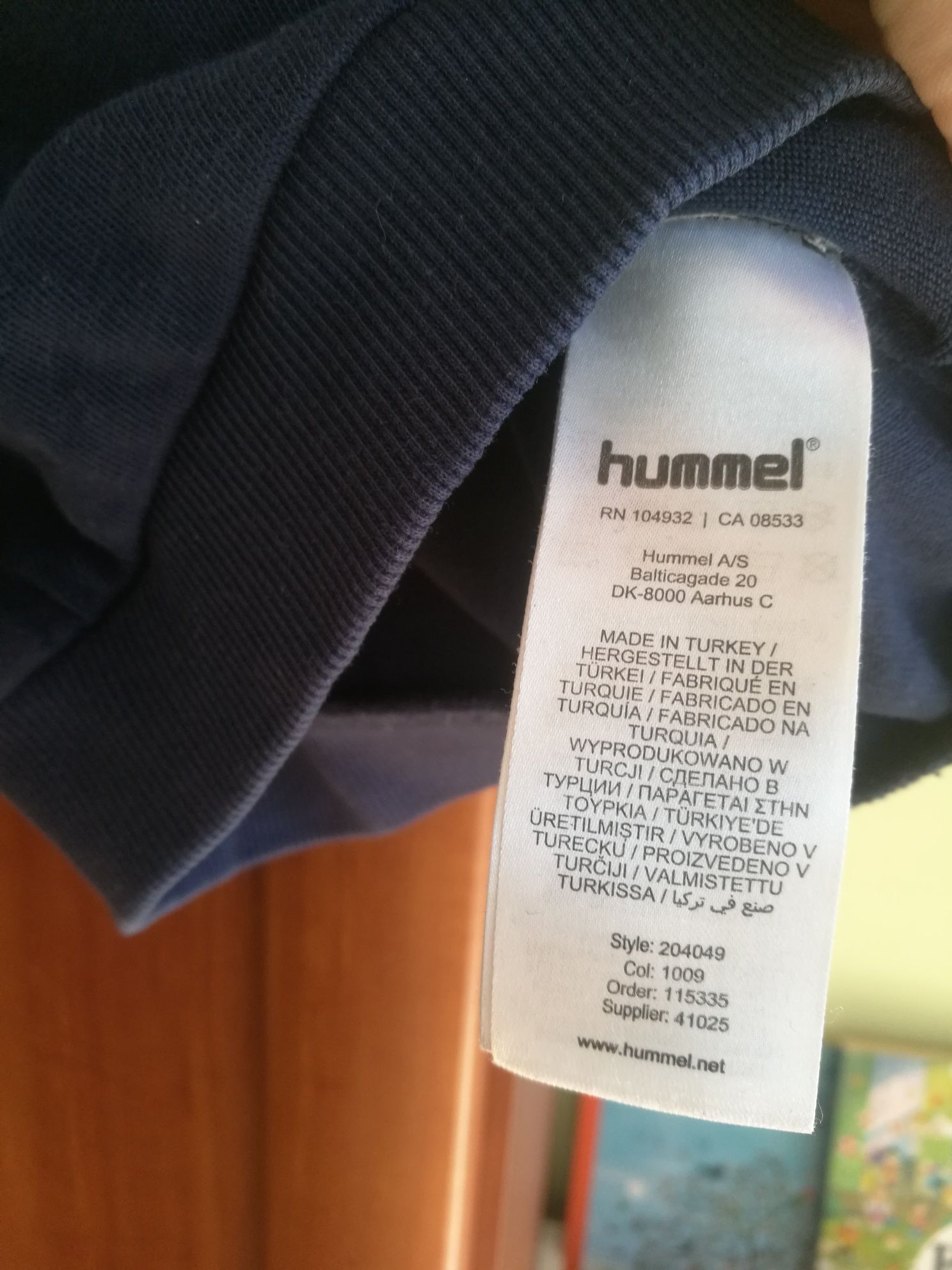 Hummel bluza cienka roz 86