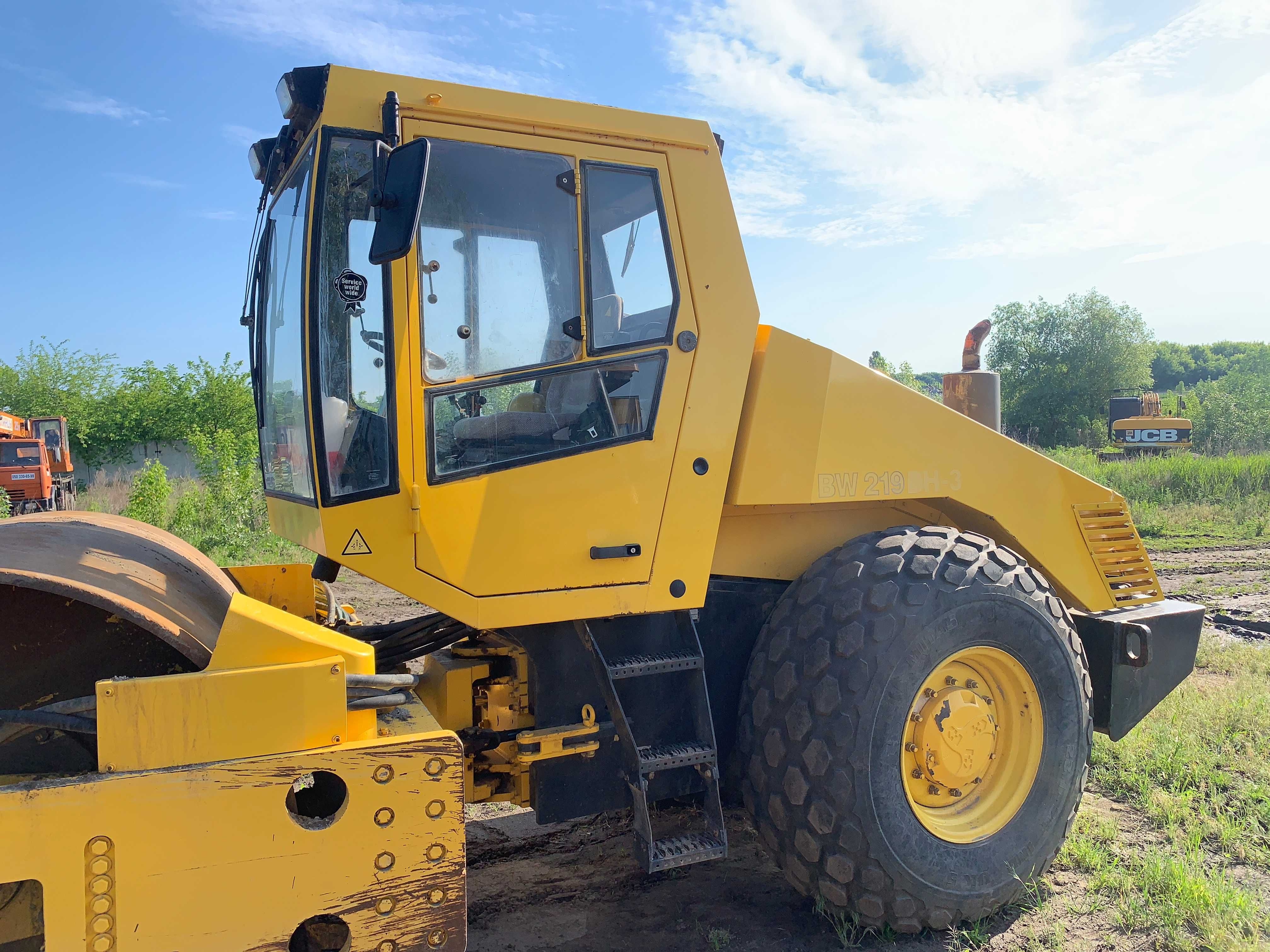 Грунтовий каток Bomag 219 D 1998р.