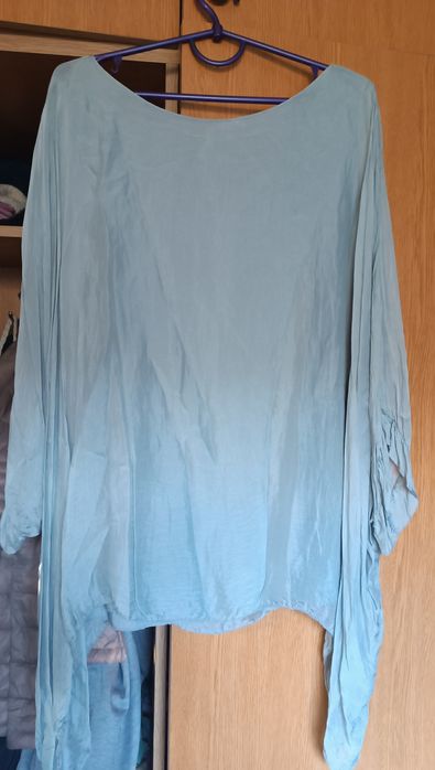 Блуза з натурального шовку р.L