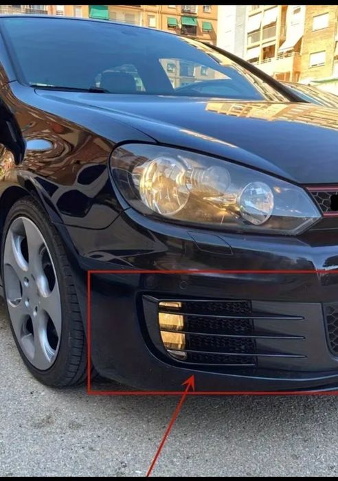 Osłona maskownica halogenów golf 6 gti/gtd,tuning