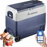 Kompresorowa lodówka AAOBOSI 60 L, WiFi, 12-24 V i 100-240 V, do -20C