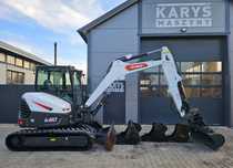 Bobcat MINIKOPARKA BOBCAT E60 E55 E50Z 2021/2022 R. CAT CATERPILLAR 304 305 305.5  CENA: 189.900 ZŁ NETTO 4 SZT Łyżki Klimatyzacja