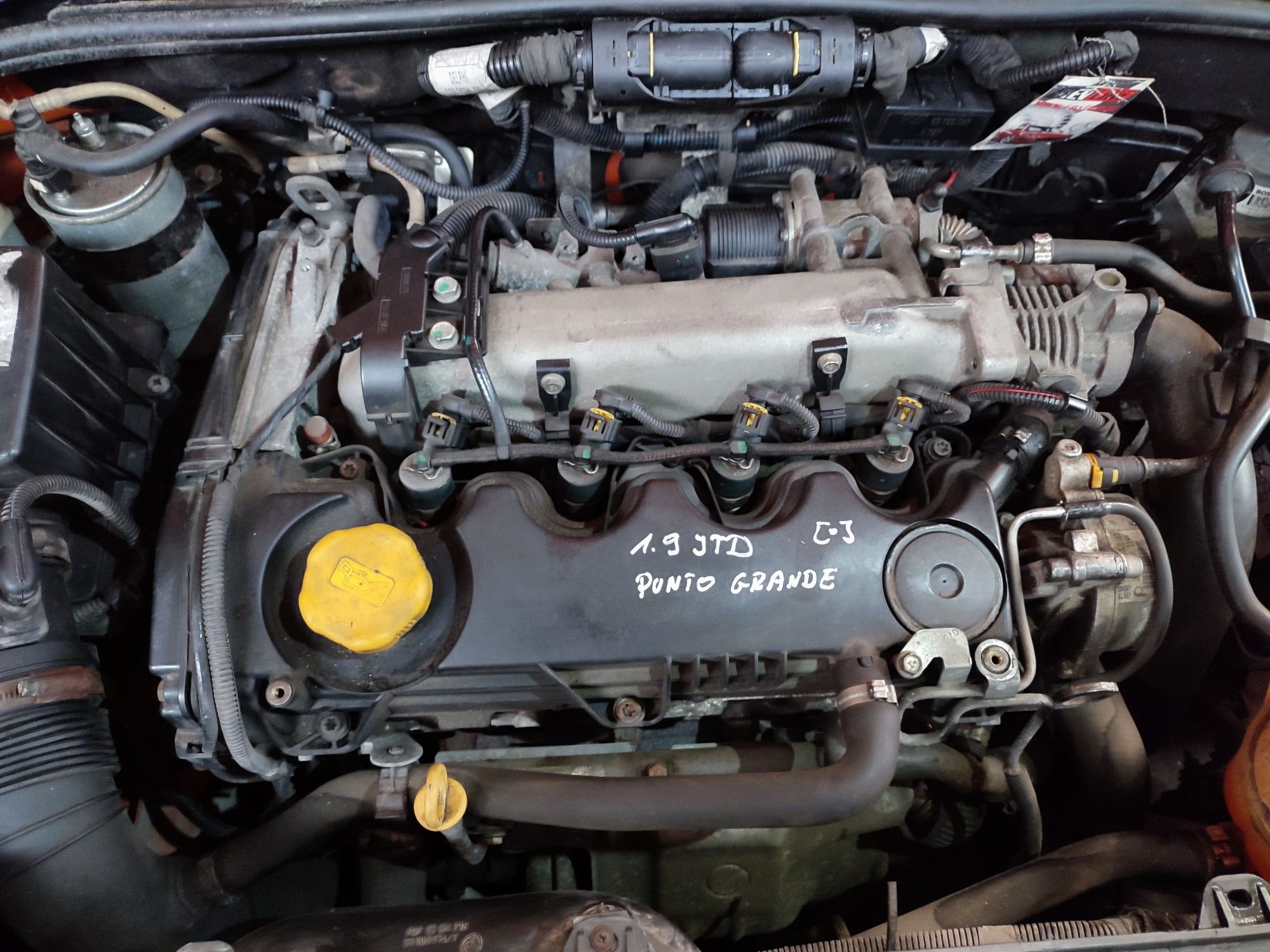 Fiat Punto Grande Bravo II 1.9 JTD MultiJet 130KM silnik 199A5000