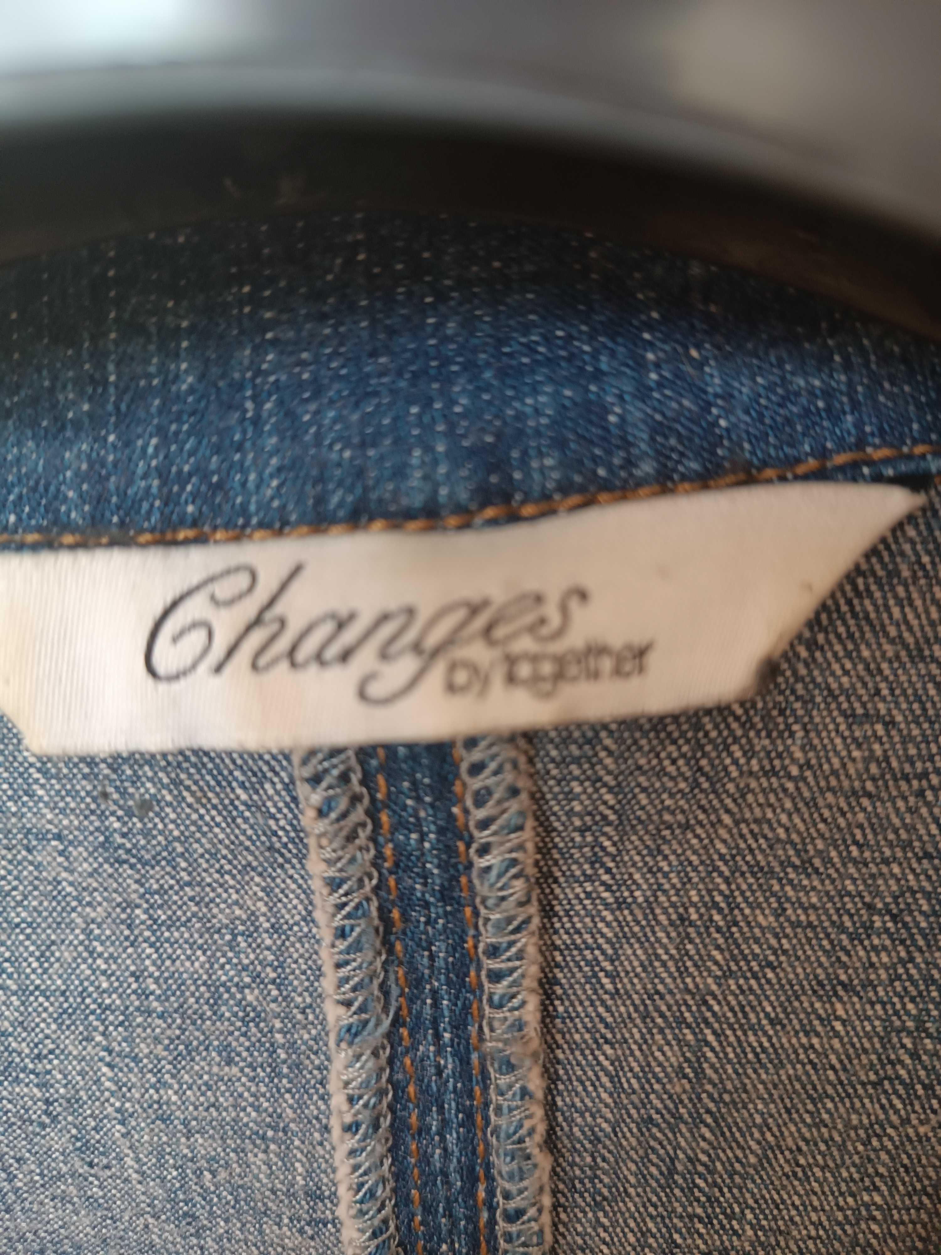 marynarka jeans firma Changes stan idealny jak nowa