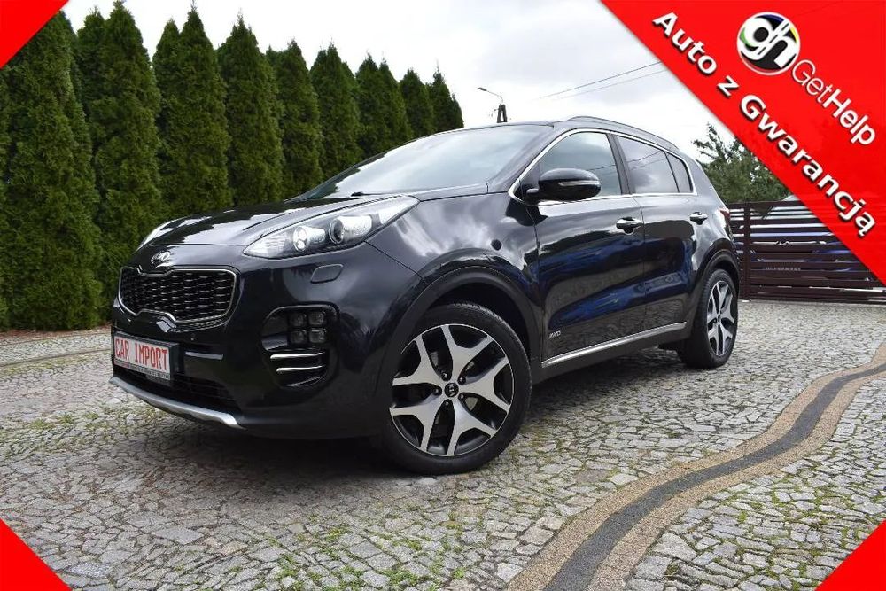 Kia Sportage 1.6 TURBO GT-LINE Navi Kamera Ledy mod.2018 Serwis Super Stan