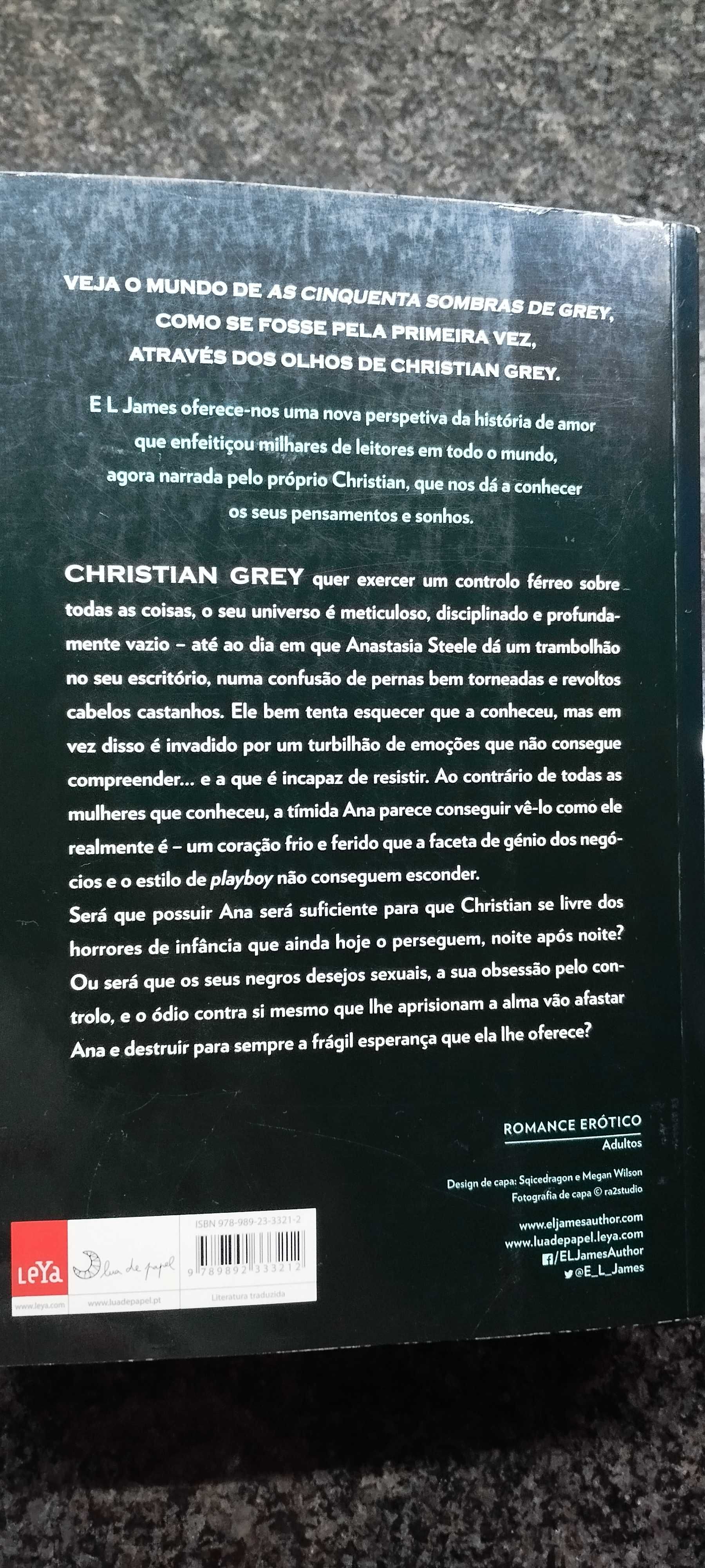 Livro "Cinquenta sombras de Grey"