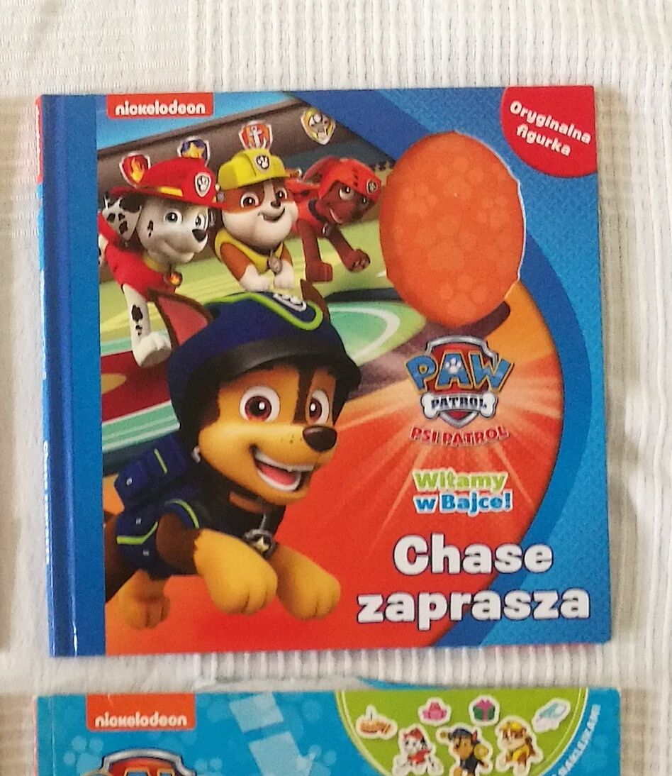 Psi Patrol "Chase zaprasza", książeczka Nickelodeon