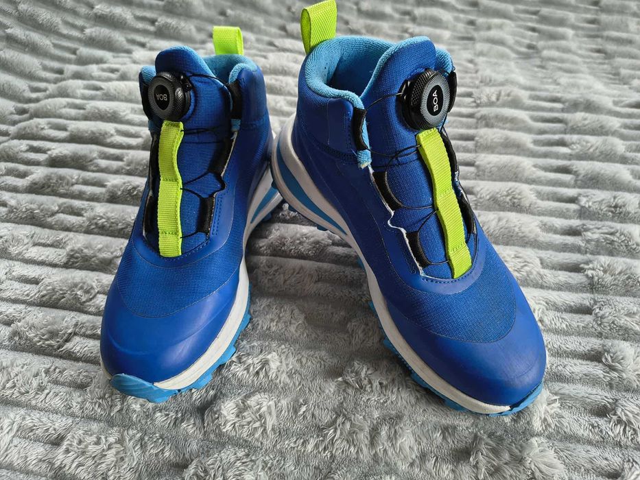 Adidas Reflective buty jesienne / zimowe niebieskie 36 2/3