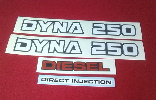 Autocolantes para Toyota Dyna 150/250 - M35.25.33.L75.38.S30.23