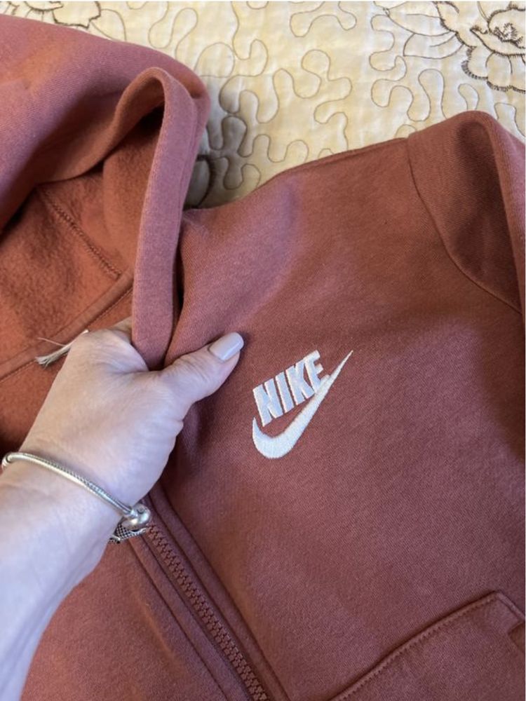 Кофта худи с капюшоном зипка Nike оригинал