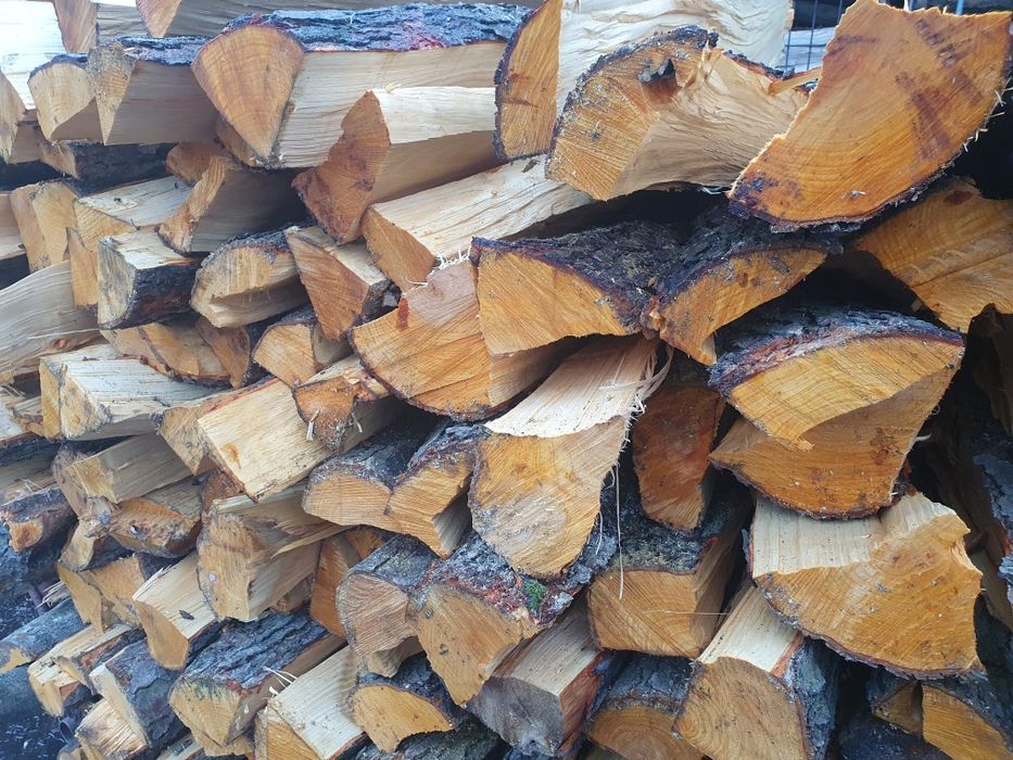 Drewno kominkowe suche, brzoza