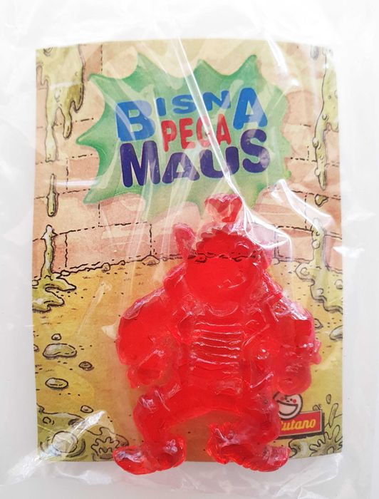 Emblemático e Raro ~ "BISNA PEGA MAUS" ~ Brinde Matutano ~ 1990´s ~ #1