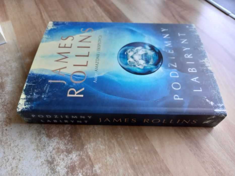 Podziemny labirynt James Rollins nowa