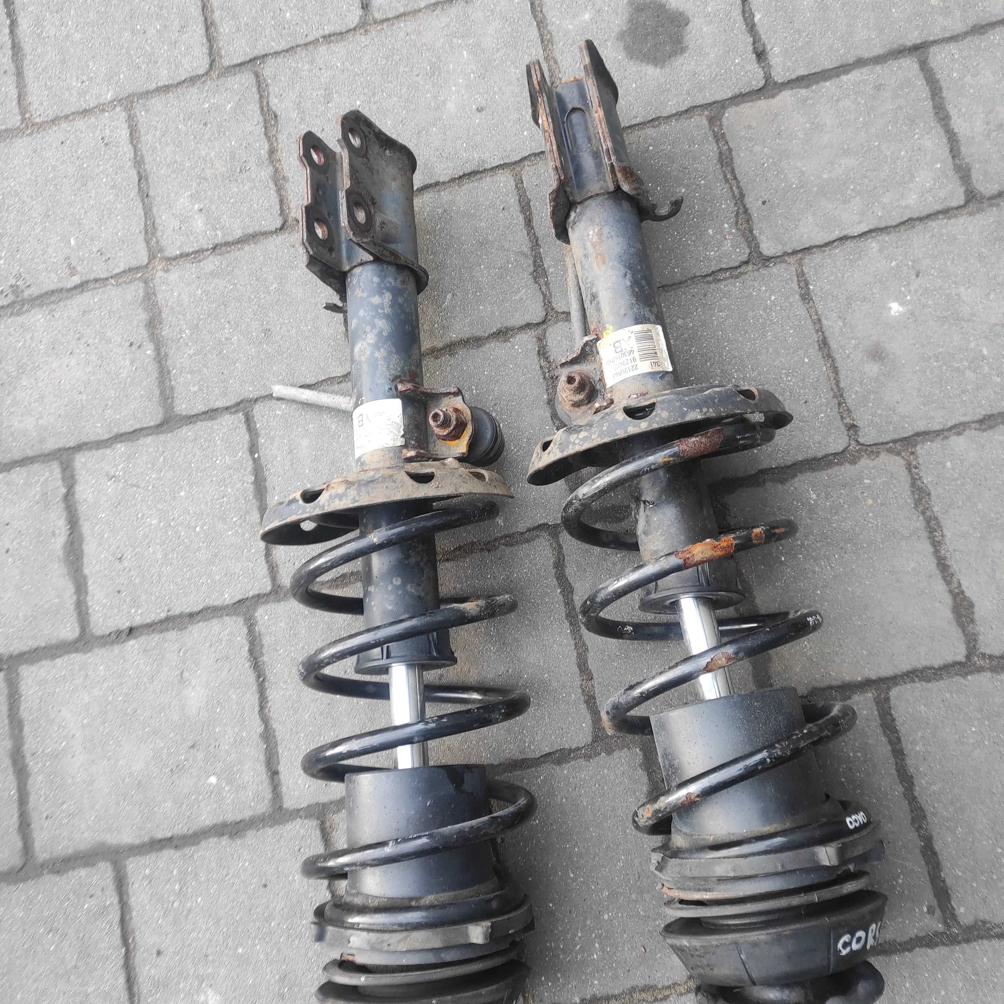 Amortyzatory Mcpersony Przód Opel Meriva A 1,7 CDTI Komplet