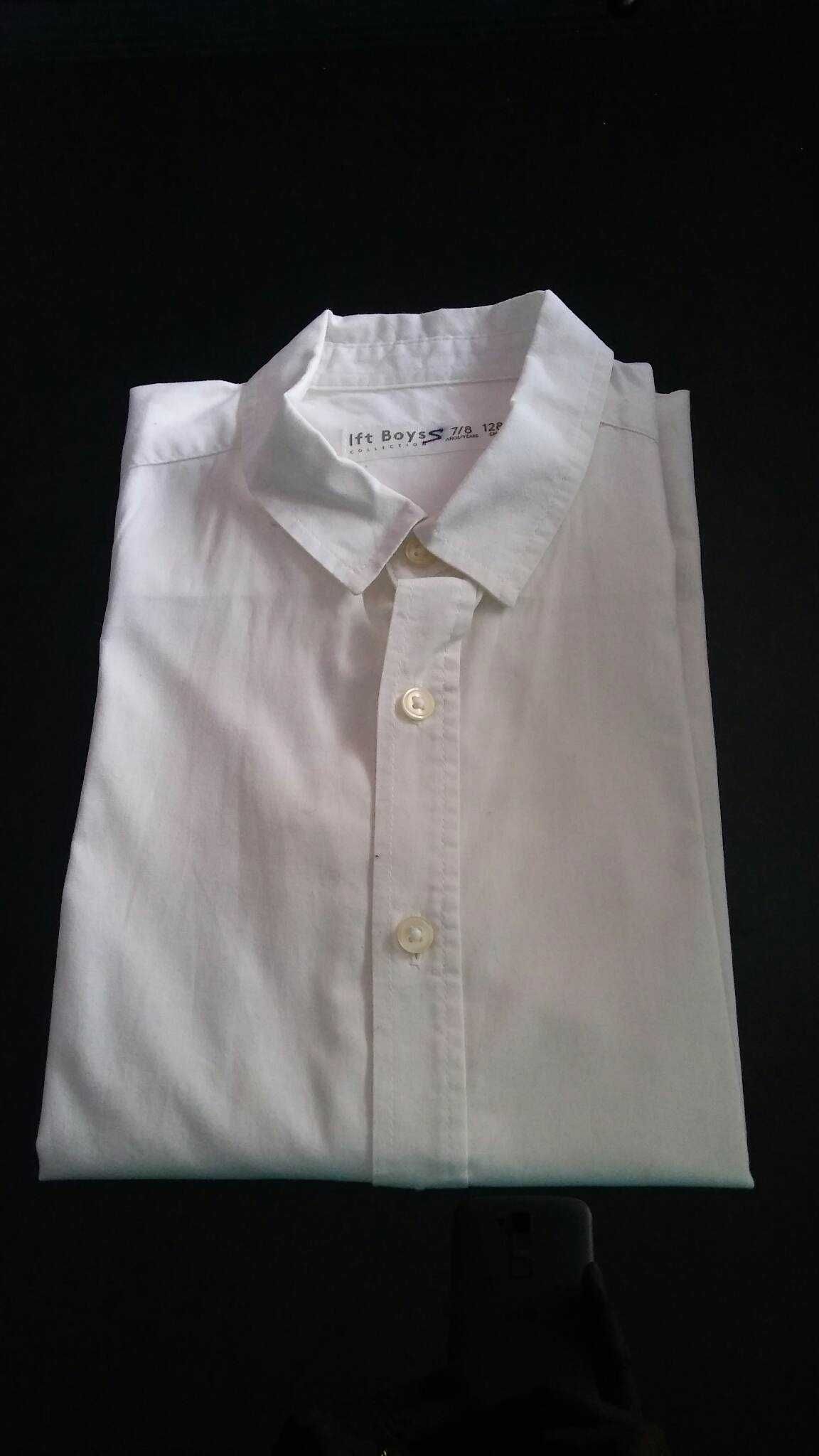 Camisa branca - 7/8 anos
