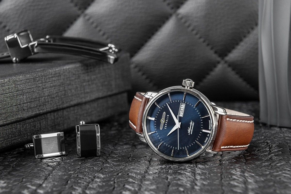 zegarek męski zeppelin atlantic automatic 8466-3 + box