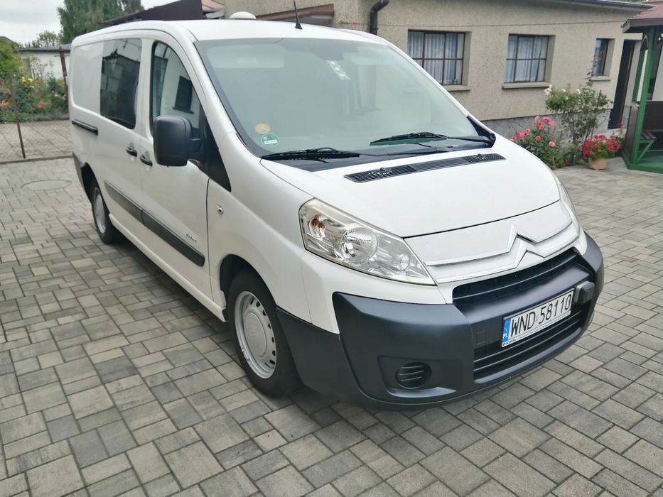 Citroën jumpy  Citroen Jumpy 2.0 HDI 2009 L2H1 kamper,klima,webasto,,bezwypadkowy
