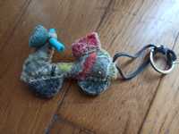 Porta chaves Vespa feitos à mão em feltro de lã