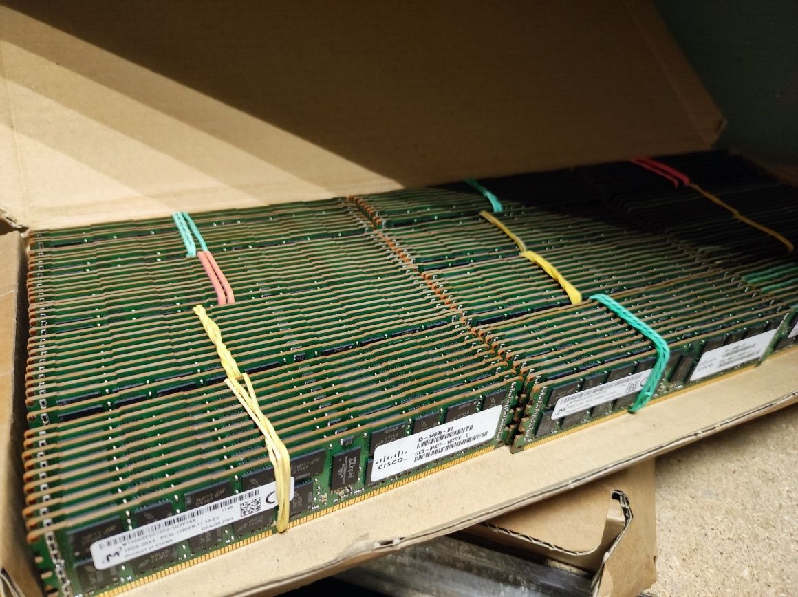 Sale! ОЗУ RAM DDR3 16Gb ECC Registered Samsung/Mikron PC12800 1600Мгц
