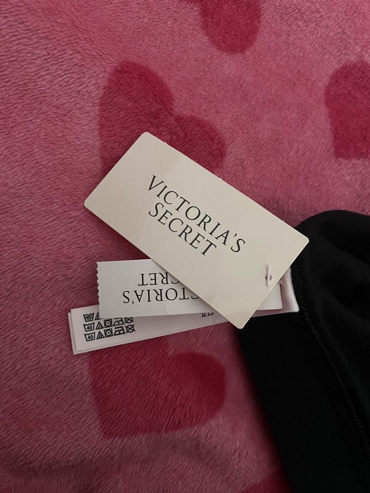 stringi majtki Victoria’s Secret nowe czarne