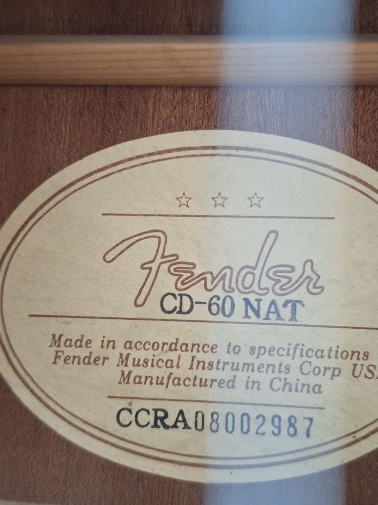 Gitara akustyczna Fender