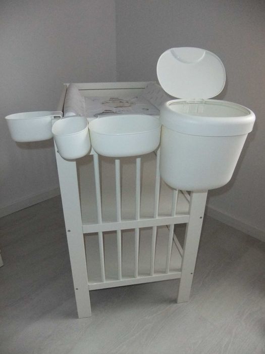 przewijak IKEA Gulliver , mata Cebo z pokrowcem , 4 pojemniki  Ikea